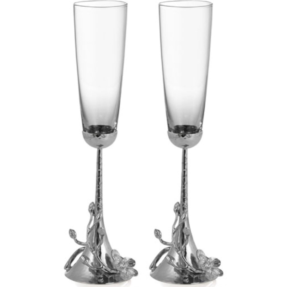 Michael Aram champagne flutes